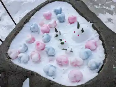 彌彦神社　(伊夜日子神社)の手水舎