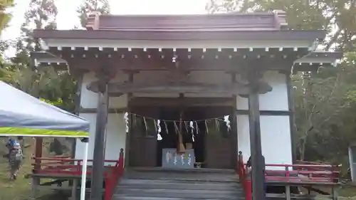 大臼山神社の本殿・本堂
