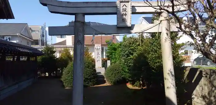 天録稲荷神社の鳥居