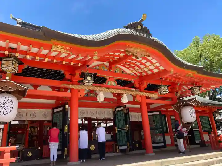 生田神社の本殿・本堂