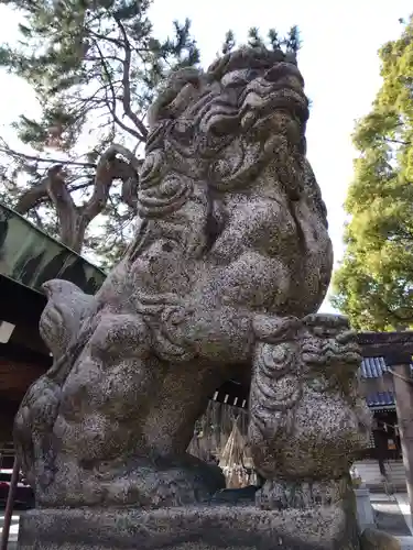 安江八幡宮の狛犬