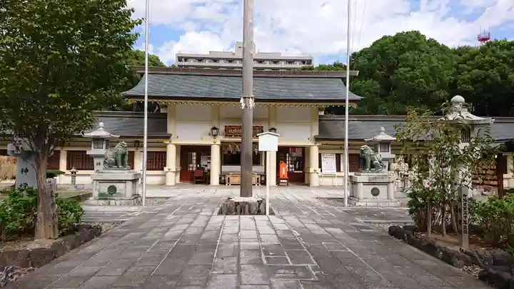 愛知縣護國神社の本殿・本堂