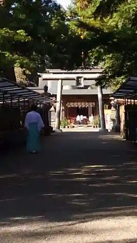 水戸八幡宮の鳥居