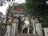 多摩川浅間神社の鳥居