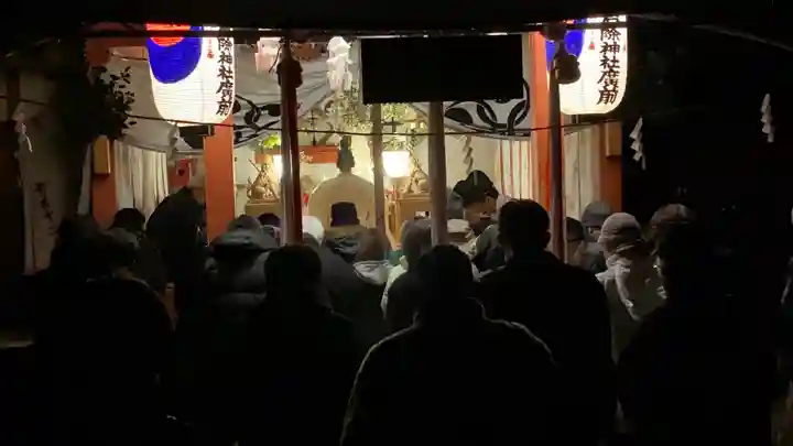 柏原八幡宮のお祭り