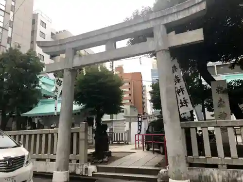 椙森神社の鳥居