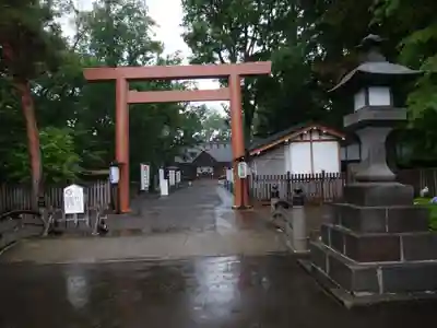 旭川神社の鳥居