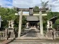 安藤神社の鳥居