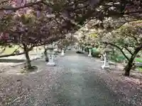 伊香具神社の庭園
