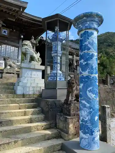 陶山神社の狛犬