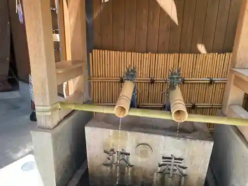 小網神社の手水舎