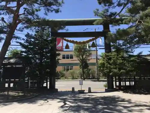 白石神社の鳥居