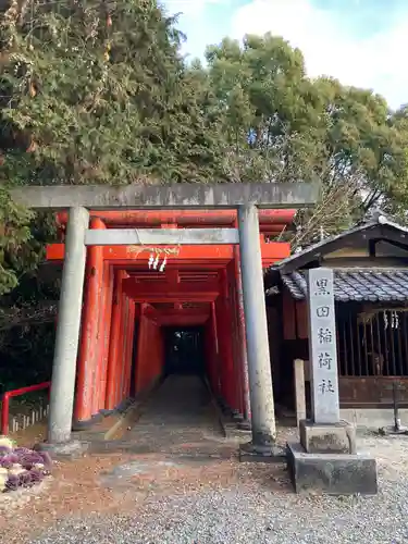 白山神社（木曽川町黒田）の鳥居