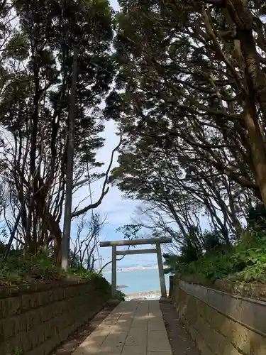 酒列磯前神社の鳥居