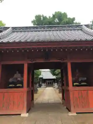 諏訪神社の山門・神門