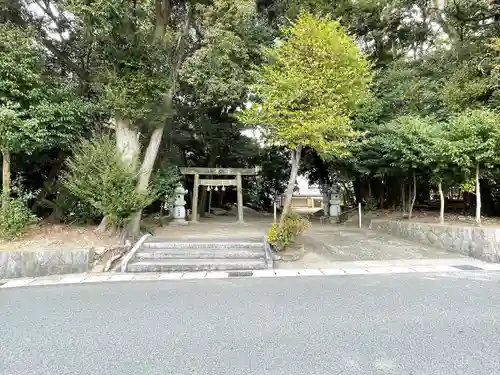 神明神社の鳥居