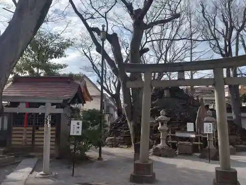 清瀧神社の鳥居