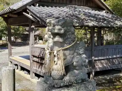垣田神社の狛犬