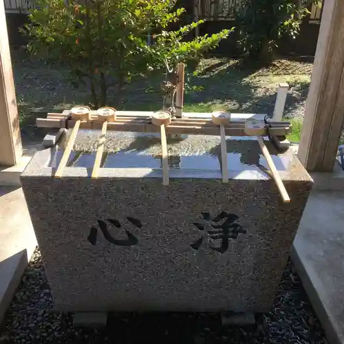 赤池神社の手水舎