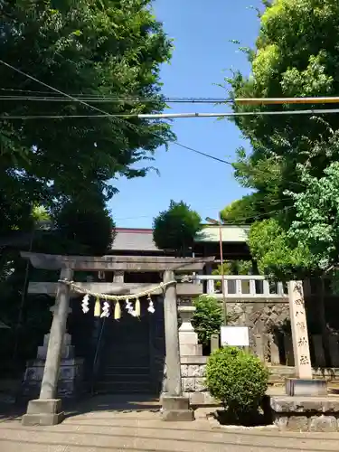 代田八幡神社の鳥居