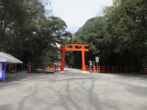 賀茂御祖神社（下鴨神社）の鳥居