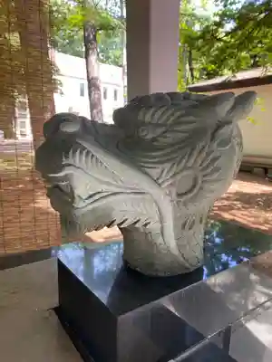 大谷地神社の手水舎