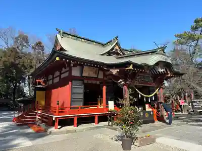 玉村八幡宮の本殿・本堂