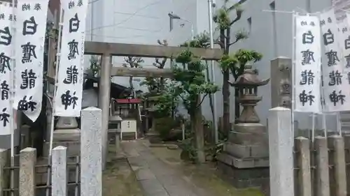 柳里神社の鳥居