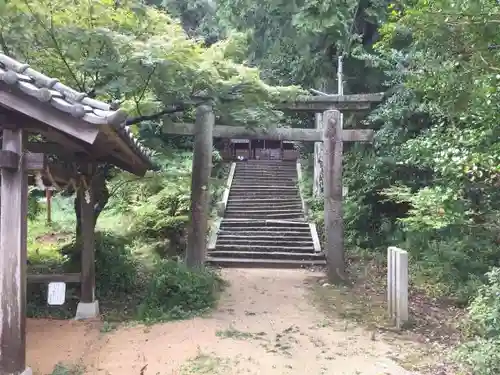 葛木御歳神社の鳥居