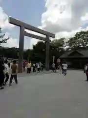 伊勢神宮内宮（皇大神宮）の鳥居