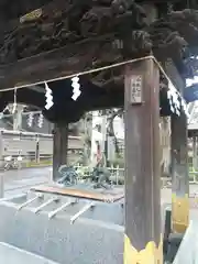 大國魂神社の手水