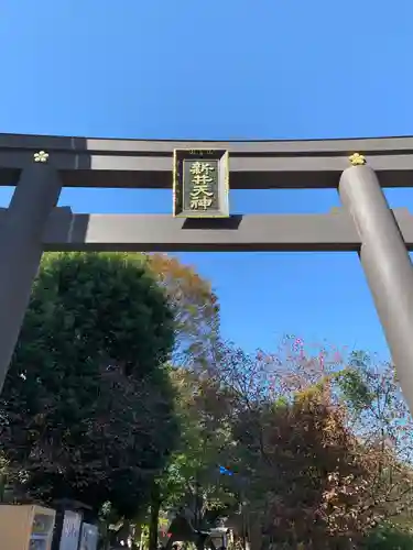 新井天神北野神社の鳥居