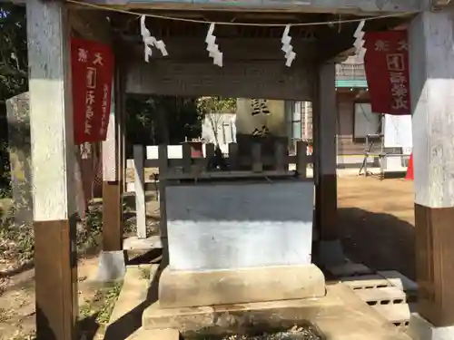 佐波波地祇神社の手水舎