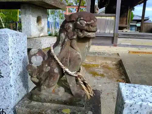 天神社（外町天満宮）の狛犬