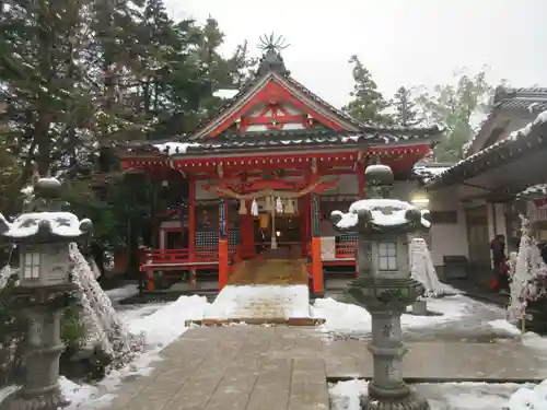 金澤神社の本殿