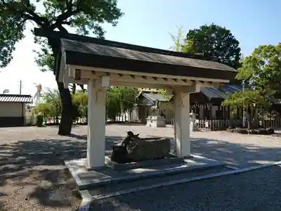 八劔社の手水舎