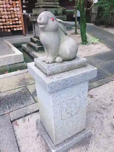 岡崎神社の狛犬