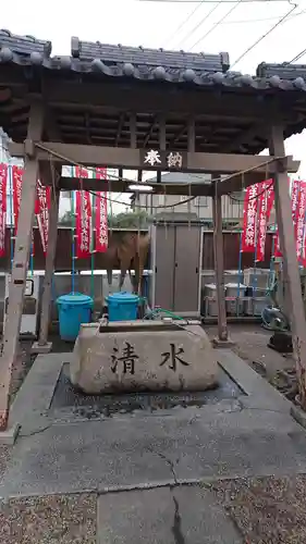 白山社（児玉白山社）の手水舎