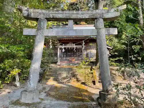 若宮八幡神社の鳥居