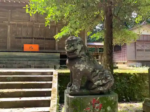 賀茂神社の狛犬