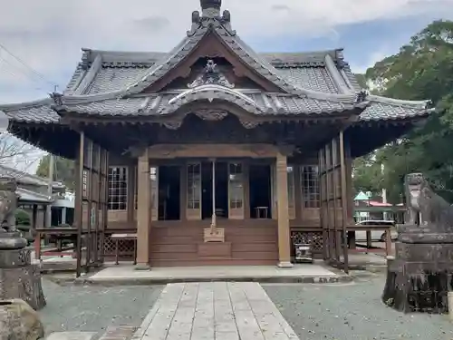 青木天満宮の本殿