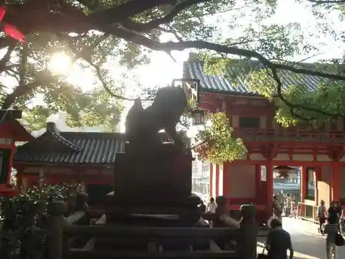 八坂神社(祇園さん)の狛犬