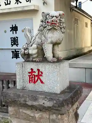 愛宕神社の狛犬