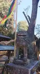 村檜神社の狛犬