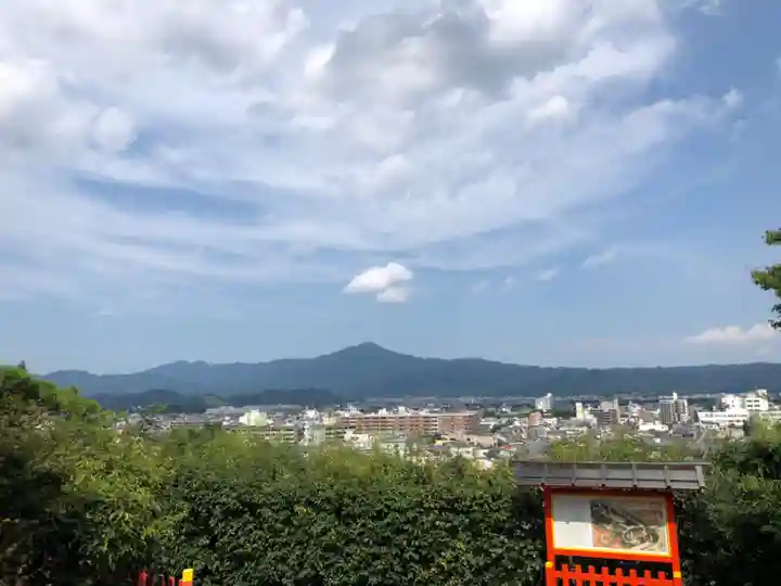 建勲神社の景色