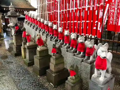 豊川稲荷東京別院の狛犬