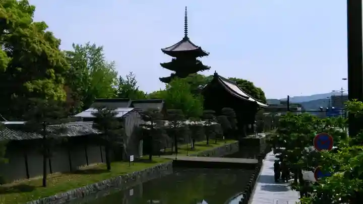 東寺(教王護国寺)の周辺