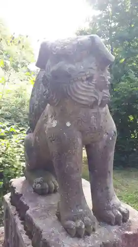 新十津川神社の狛犬