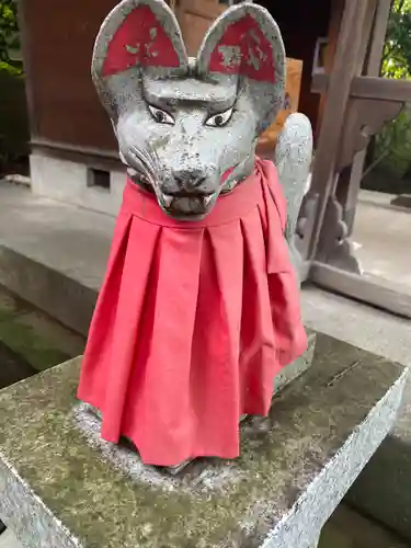 布多天神社の狛犬