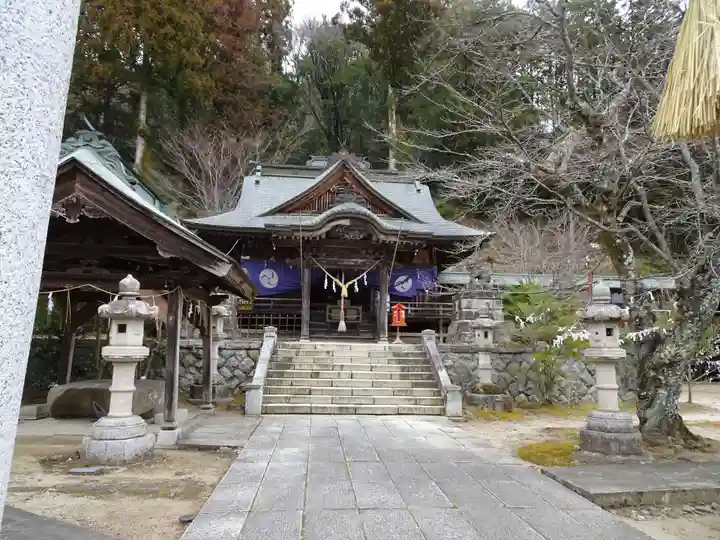 十二所神社(大子町大子)の本殿・本堂